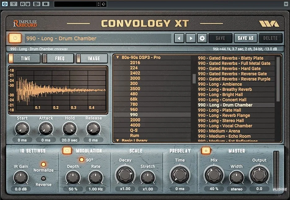 Wave Arts Impulse Record Convology XT v1.25 [Mac (U2B) / Win]-TRAZOR