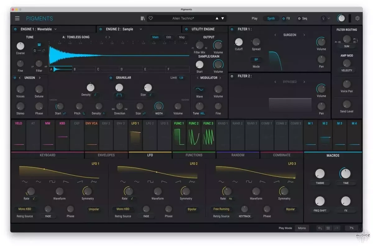 Arturia Pigments v5.0.1.4491 macOS