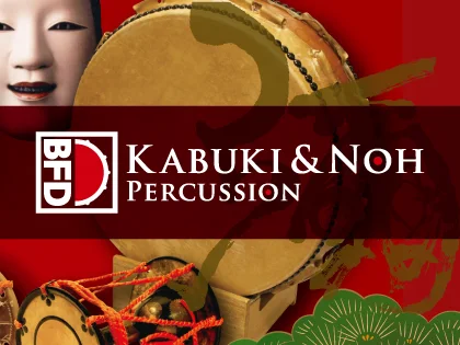 inMusic Brands BFD Kabuki & Noh Percussion (BFD3)