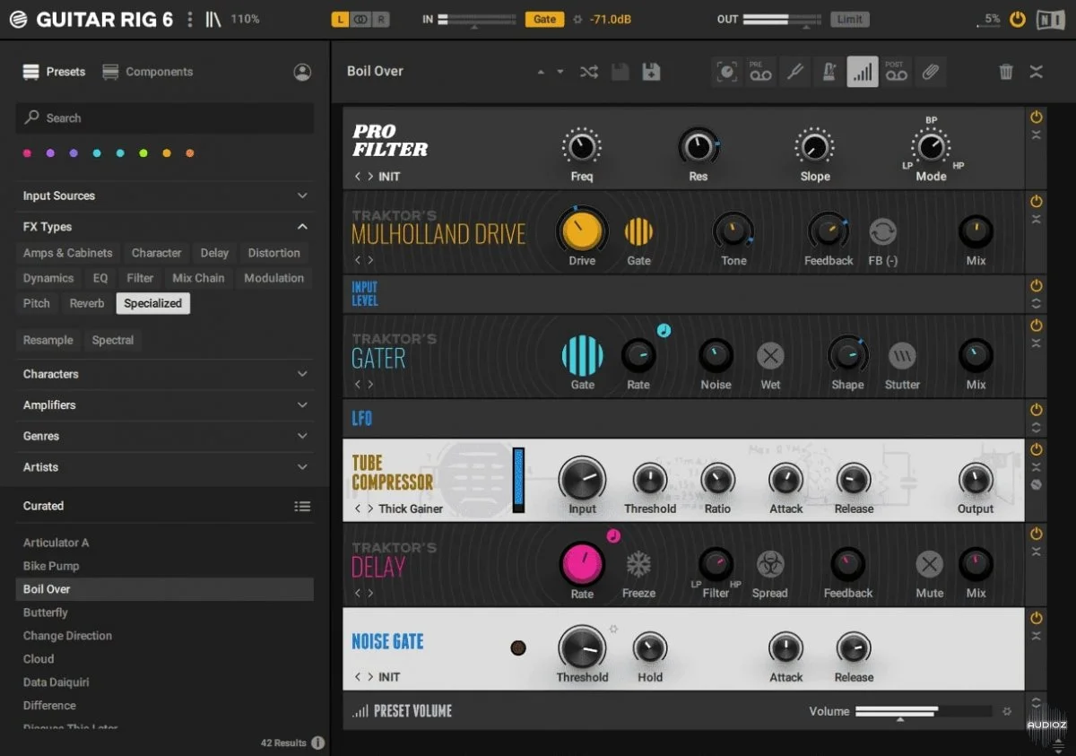 Native Instruments Guitar Rig 6 Pro v6.2.3 macOS-TRAZOR