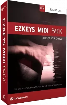 Toontrack EZkeys MIDI Pack v24.02.2023 MIDI