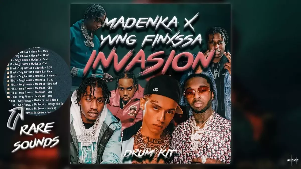 Madenka Invasion Drum Kit WAV-FANTASTiC