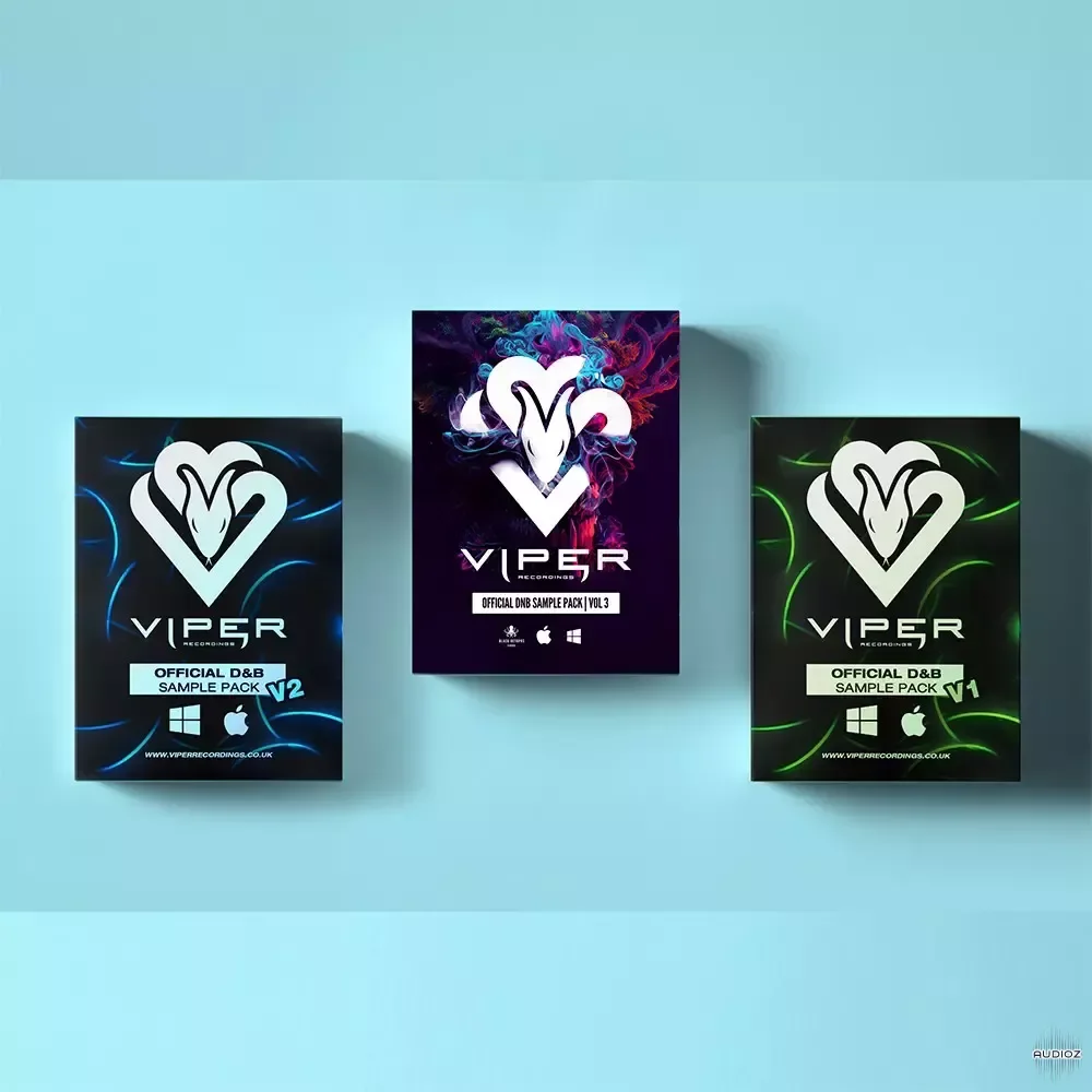 Viper presents Viper Sample Pack Bundle (v1, v2, v3) WAV-Jeggar
