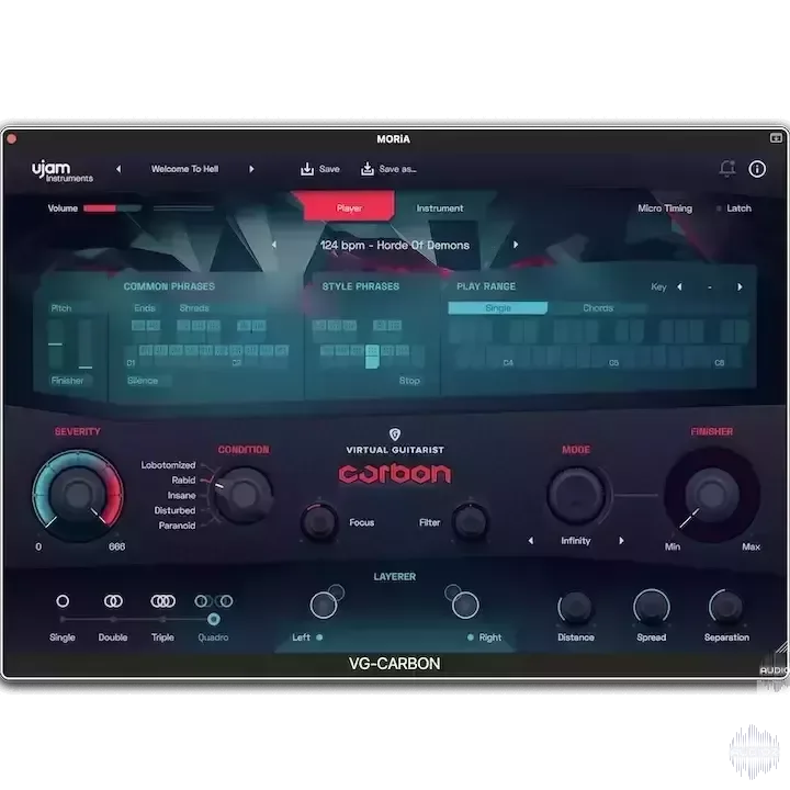 UJAM Virtual Guitarist Carbon v1.3.0 Cracked Fixed