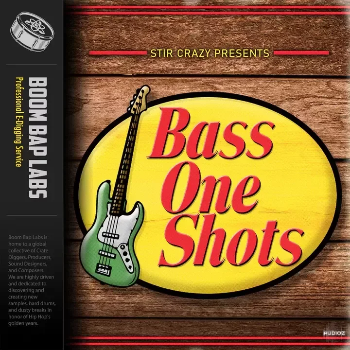 Boom Bap Labs Stir Crazy Bass One Shots Wav