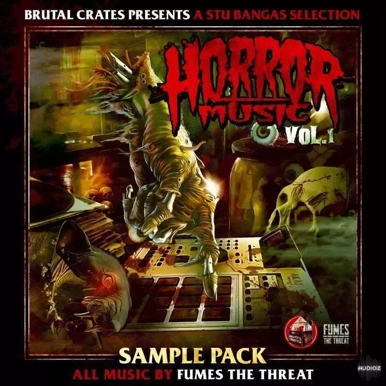 Brutal Music Brutal Crates - Horror Music Vol. 1 Compositions and Stems Wav