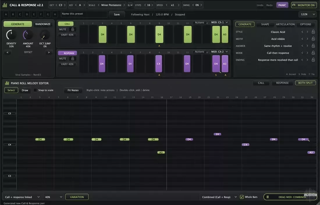 Viral Samples Call & Response MIDI v2.1.0 Standalone VST3 AU WiN macOS [FREE]