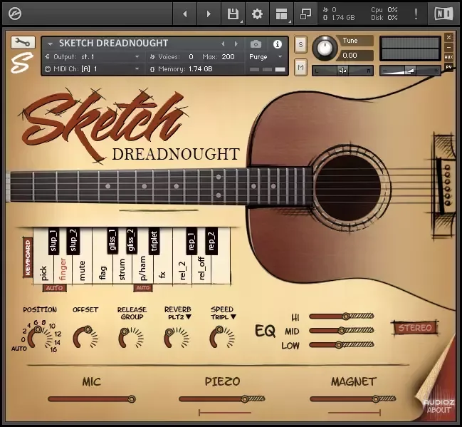 Sketch Samples Sketch Dreadnought KONTAKT-ohsie
