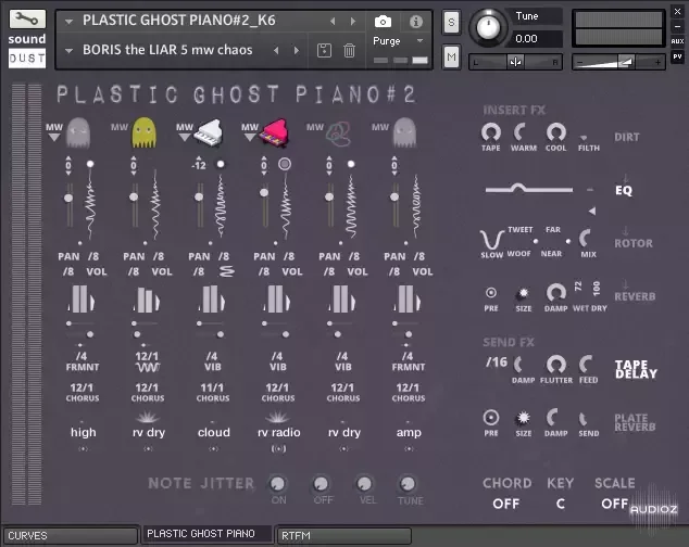 Sound Dust Plastic Ghost Piano#2 KONTAKT-ohsie