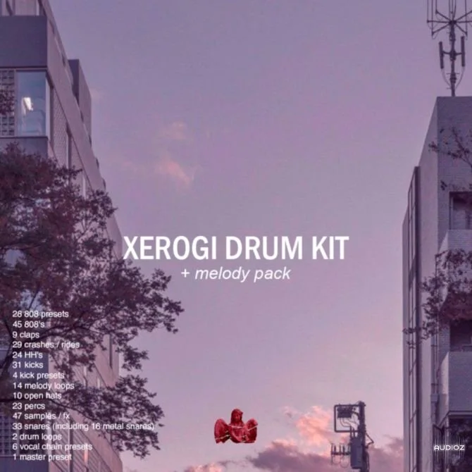 XEROGI Drum Kit (with melody pack) WAV FLP