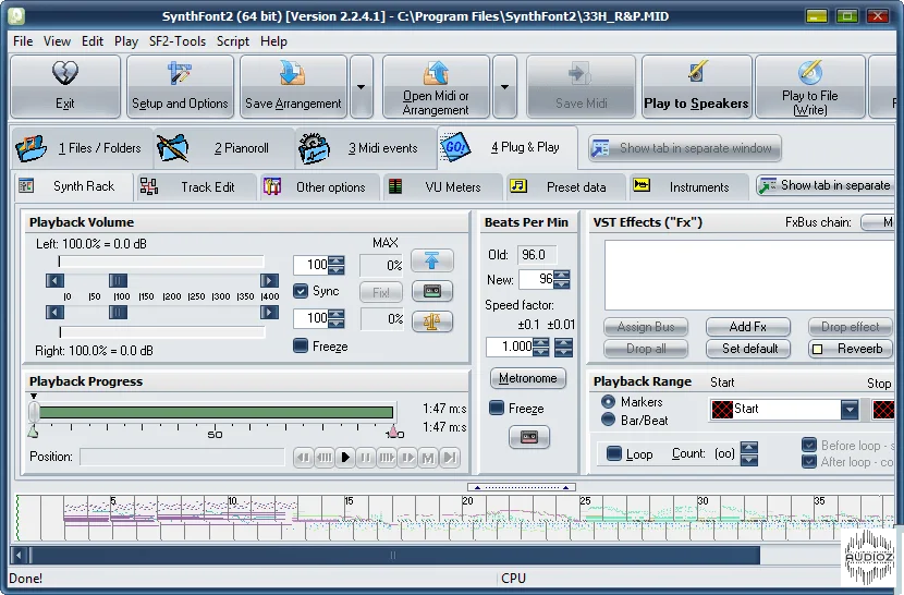 SynthFont2 v2.3.1.1 WiN