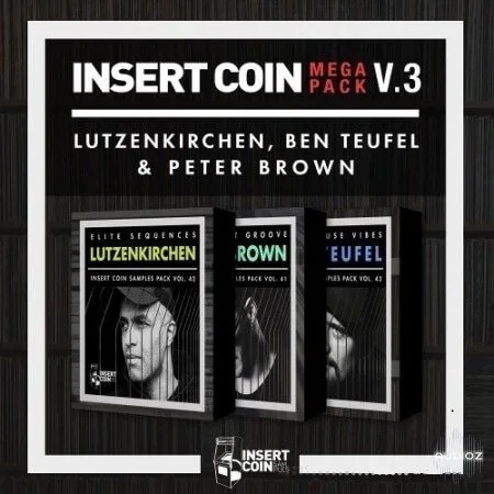 Insert Coin Insert Coin Mega Pack V3: Lutzenkirchen Ben Teufel and Peter Brown WAV
