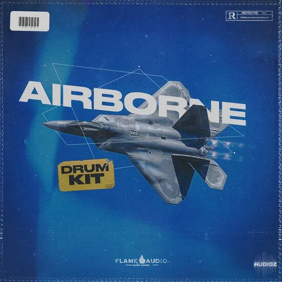 Flame Audio Airborne Drum Kit WAV MIDI-DECiBEL