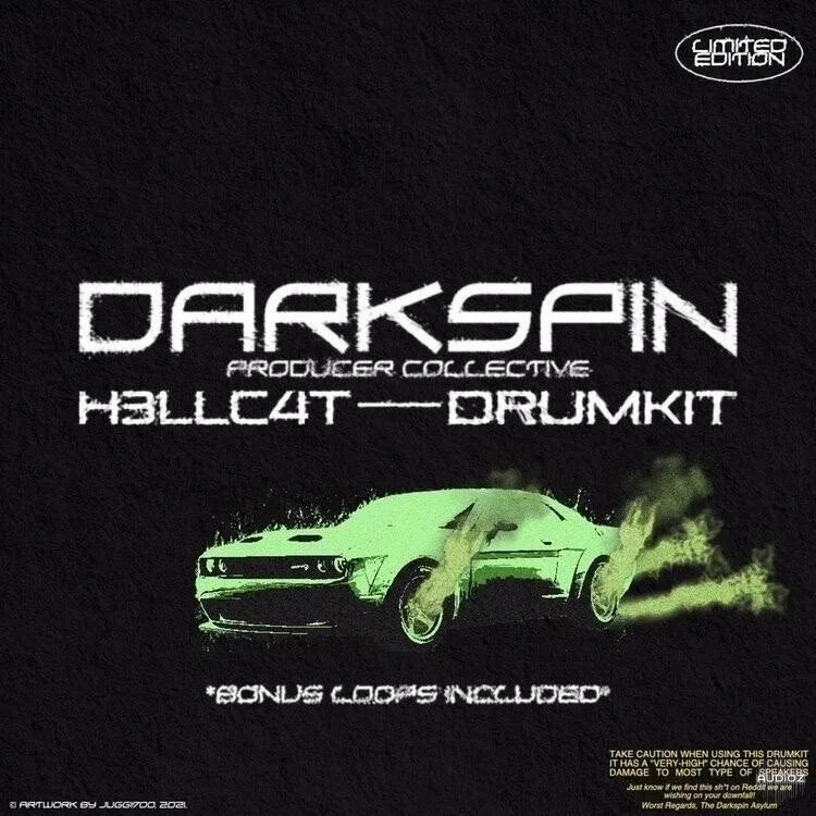 DARKSPIN Drum Kit VOL. 1 WAV FL STUDiO-FANTASTiC