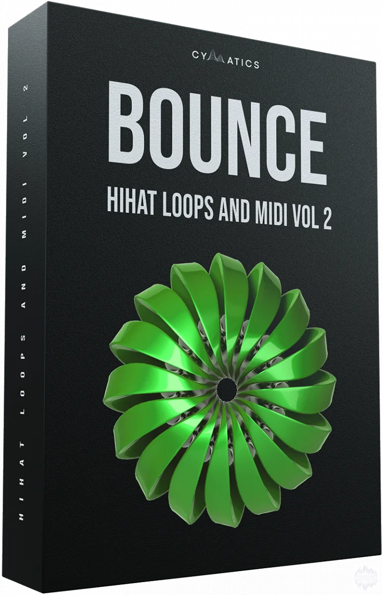 Cymatics Bounce vol. 2 Hi hat loops & MIDI-FANTASTiC