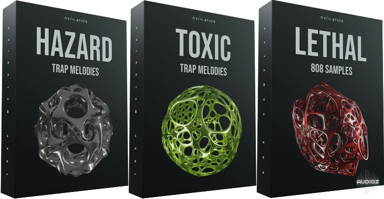 Cymatics Trap melodies + bonus 808 pack Wav Midi