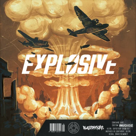Blazerfxme Music Explosive Drum Kit WAV MiDi FL STUDiO-FANTASTiC