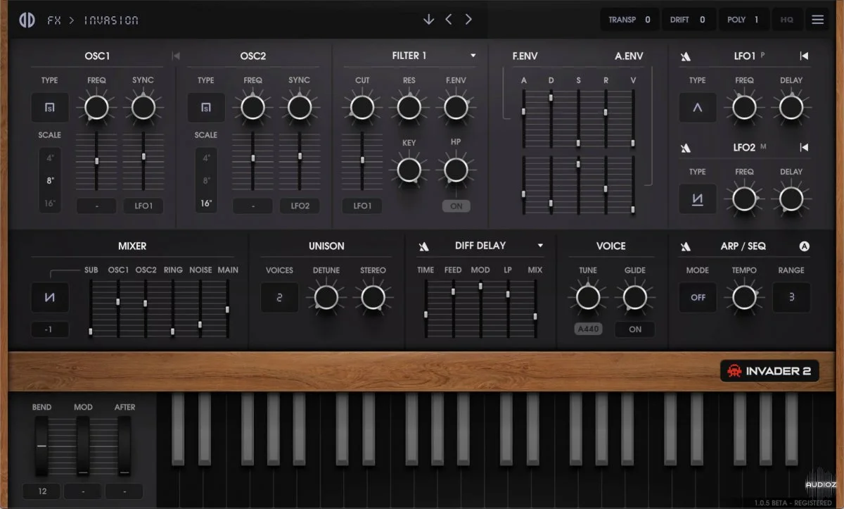 E-phonic Invader 2 v1.0.9 Windows MacOS REGGED-ArticStorm
