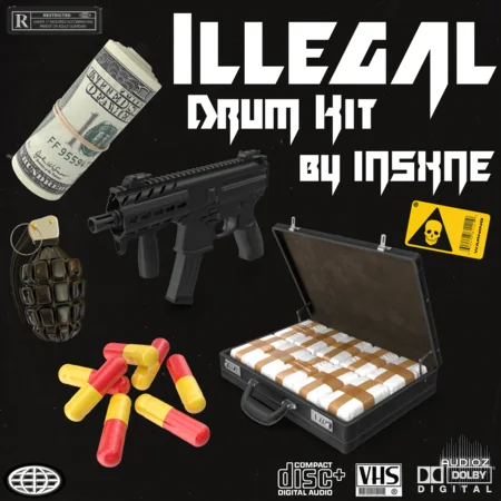 INSXNE 2021 Drill Drum Kit «ILLEGAL» WAV MiDi-FANTASTiC