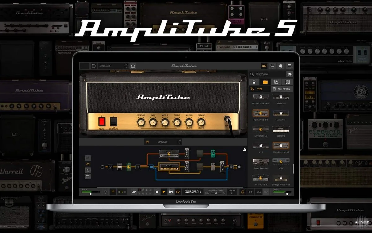 IK Multimedia AmpliTube 5 MAX v5.2.0B macOS-SPTNDC