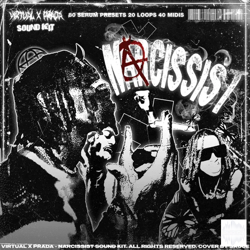 Noprada Beats Narcissist Sound Kit WAV MiDi XFER RECORDS SERUM-FANTASTiC
