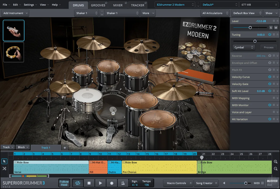 Toontrack Superior Drummer 3 Update v3.2.6 macOS-SPTNDC