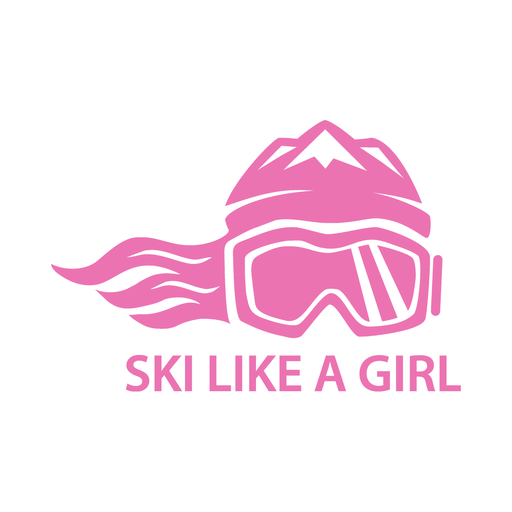 Ski Like A Girl logo