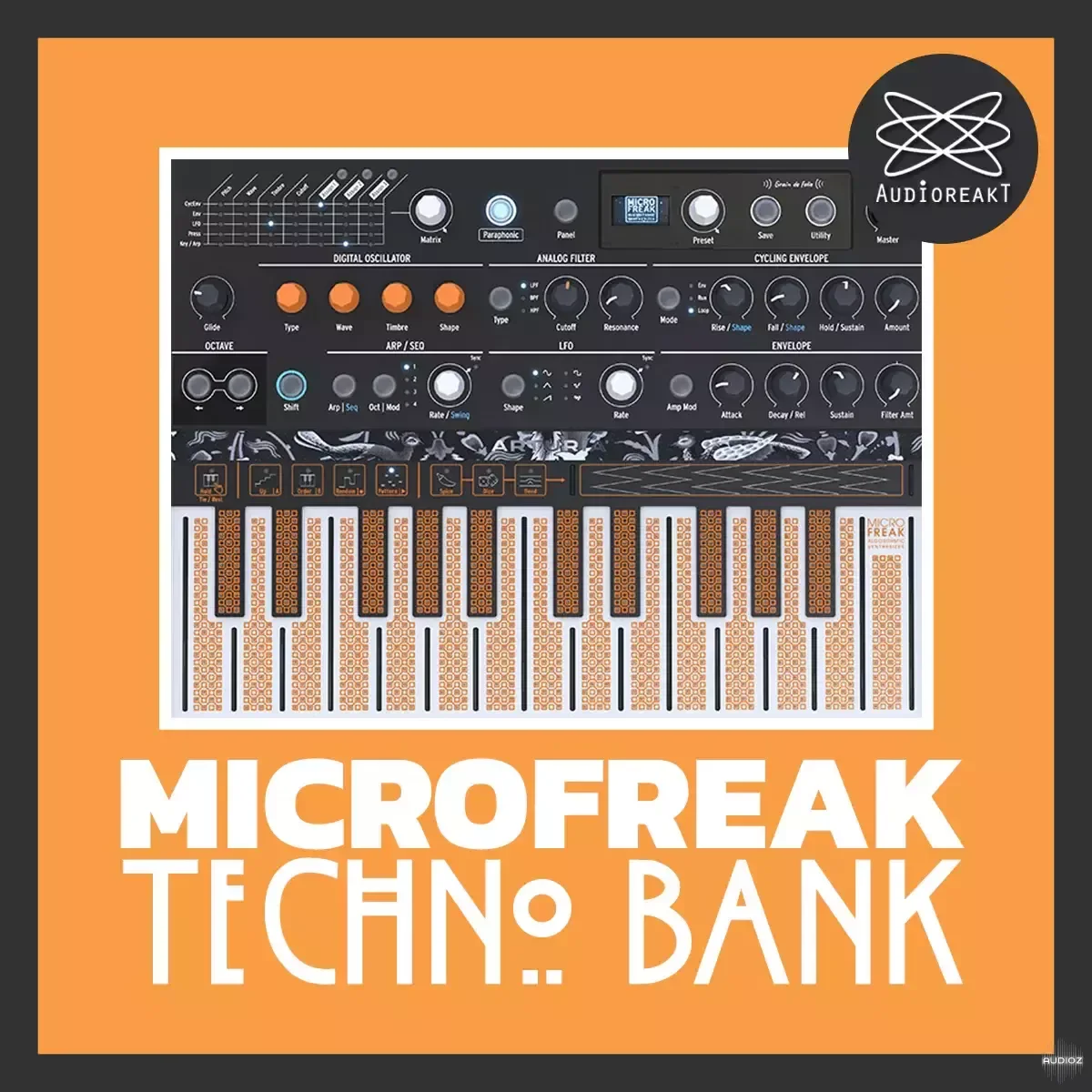 AudioreakT Microfreak Techno Bank ADG WAV ASD MiDi MFPROJZ