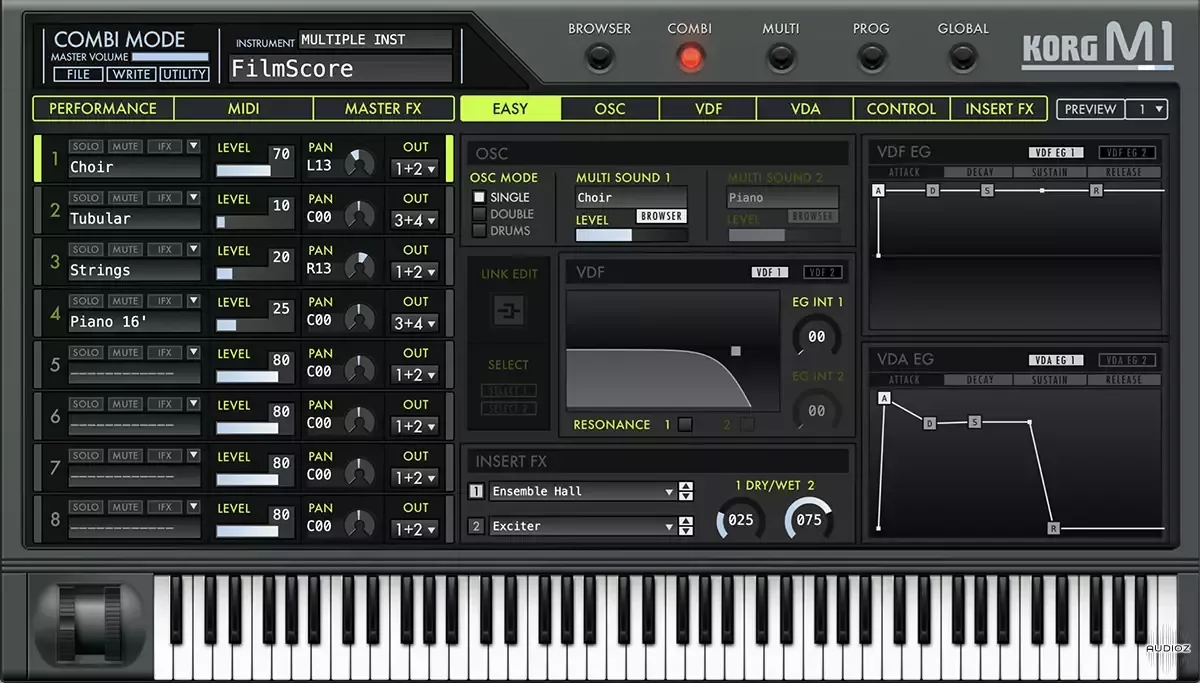 KORG M1 v2.4.0 macOS