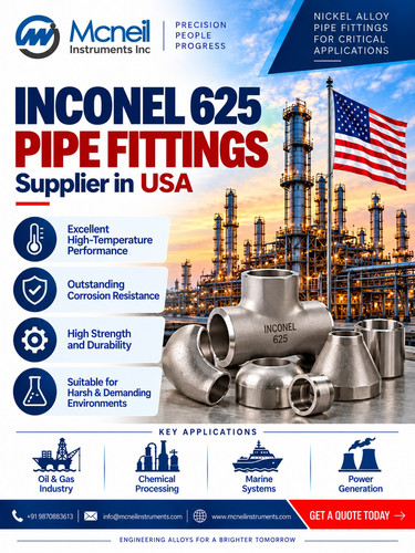 Inconel 625 Pipe Fittings Supplier in USA | Mcneil Instruments.1