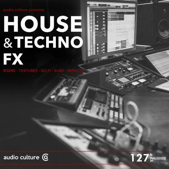 Audio Culture House and Techno FX WAV-DECiBEL