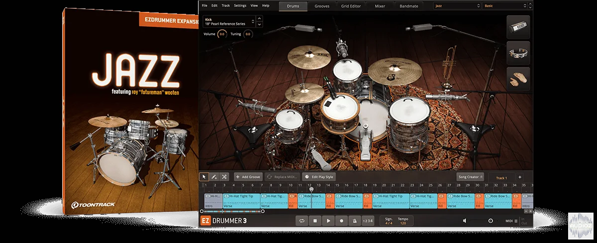 Toontrack Jazz EZX 1.5.1 WiN MAC FULL