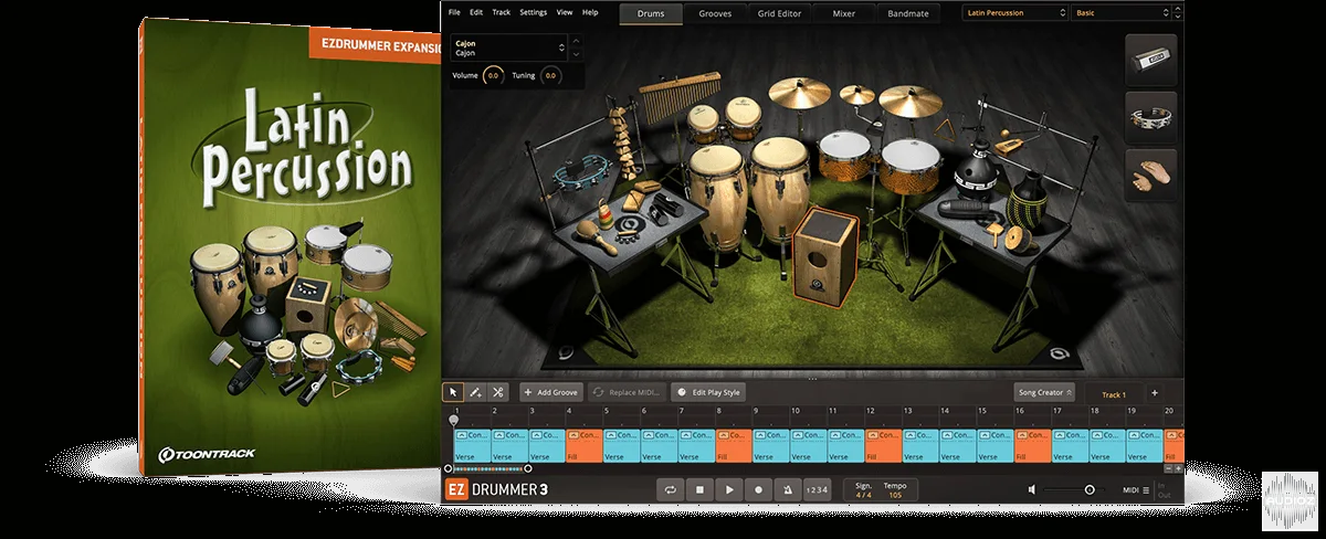 Toontrack Latin Percussion EZX 1.5.7 WiN MAC FULL