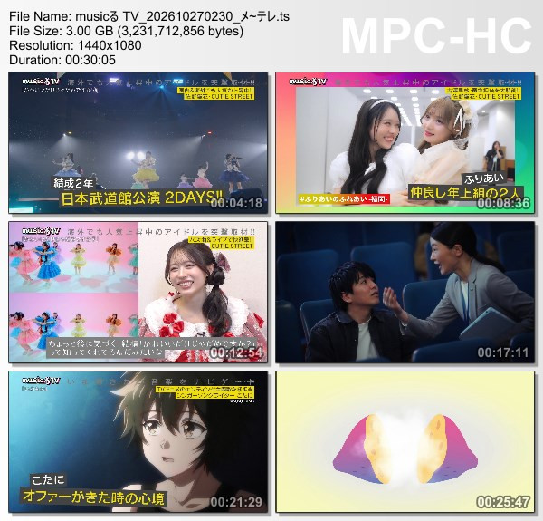 musicる TV – 2026.10.26