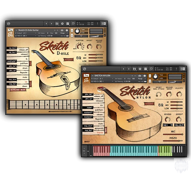 Sketch Samples Sketch Nylon KONTAKT-HOANGBAO