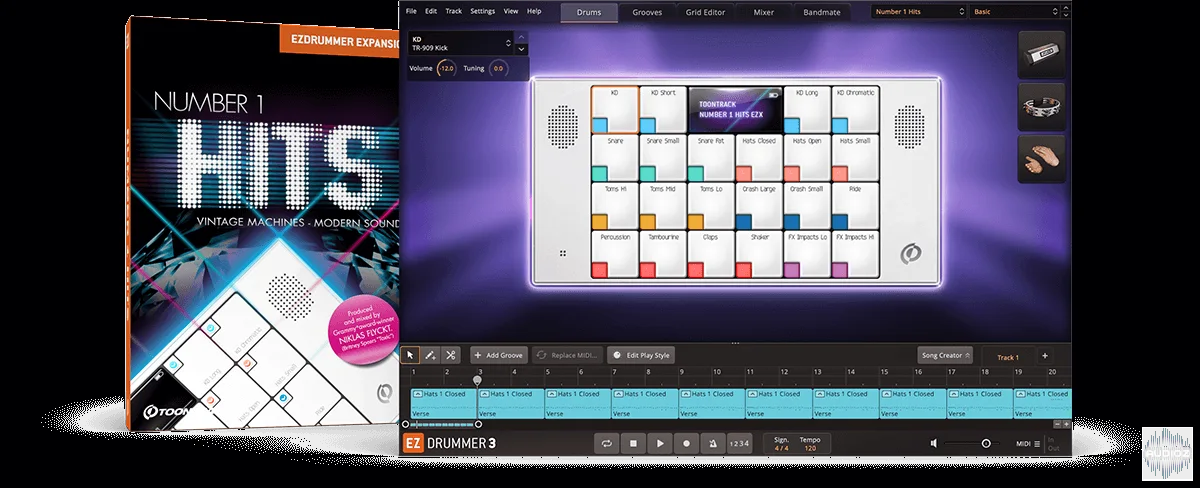Toontrack Number 1 Hits EZX 1.5.1 WIN MAC