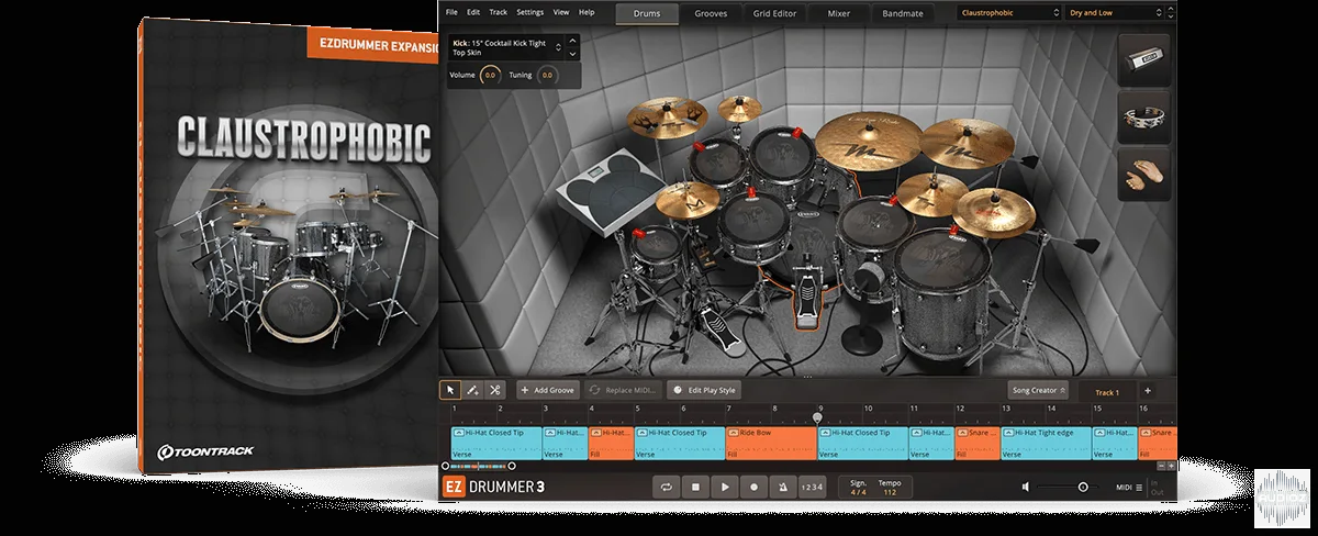 Toontrack Claustrophobic EZX 1.5.3 WiN MAC FULL