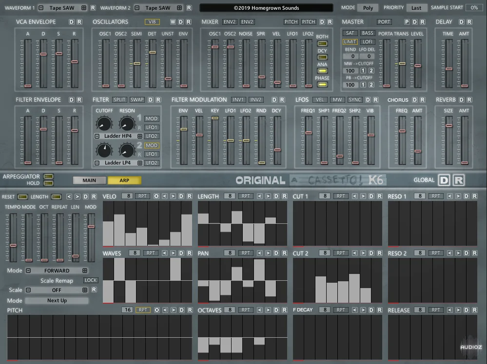 Homegrown Sounds Cassetto v2 KONTAKT