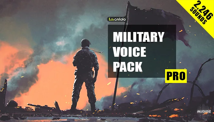 GameDev Market Military Voice Pack PRO WAV