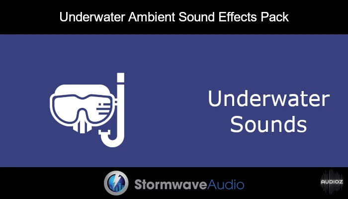GameDev Market Underwater Ambient Sound Effects Pack WAV