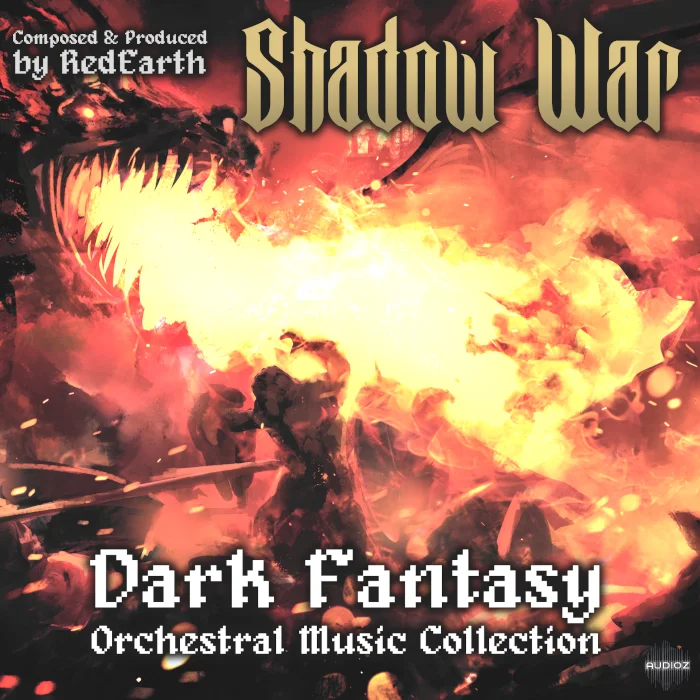 GameDev Market Shadow War | Dark Fantasy Orchestral Music Collection WAV OGG