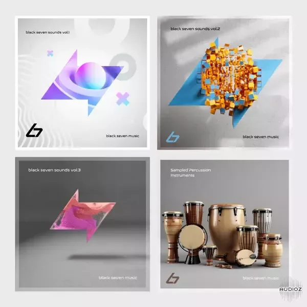Black Seven Sounds Black Seven Sample Pack Complete Bundle WAV-ARCADiA