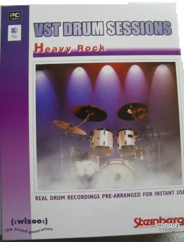 Steinberg VST Drum Sessions Heavy Rock REX