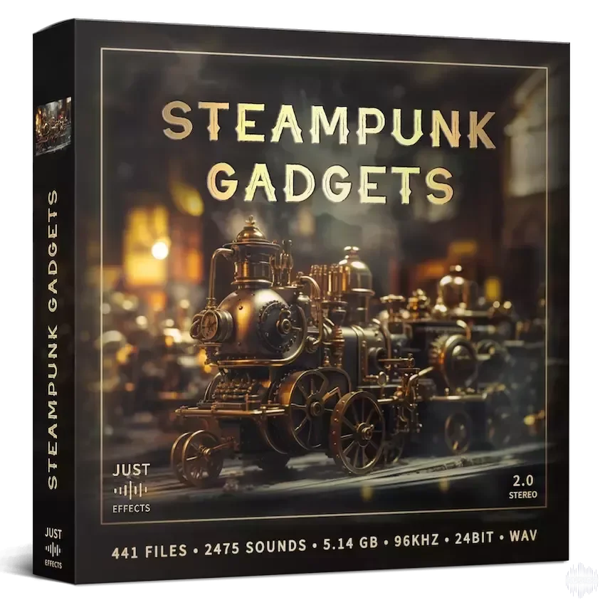 Just Sound Effects Steampunk Gadgets WAV