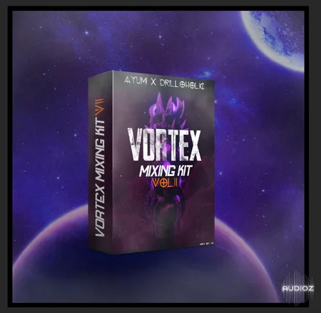 Drilloholic x Ayumi Vortex Mixer Kit V2 WAV MiDi FL STUDiO