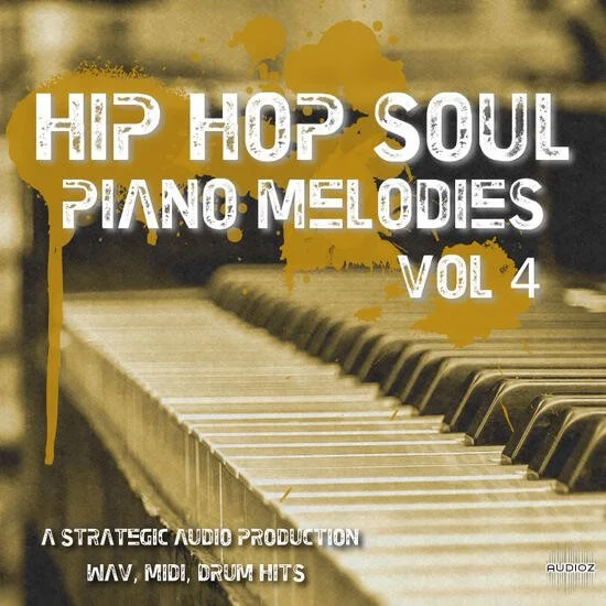 Strategic Audio Hip Hop Soul Piano Melodies Vol 4 WAV MIDI-DECiBEL