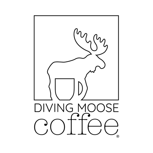 Diving Moose Coffee logo