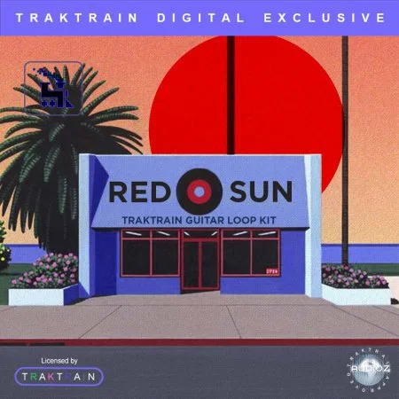 TrakTrain Red Sun Guitar Loop Kit WAV-DEUCES
