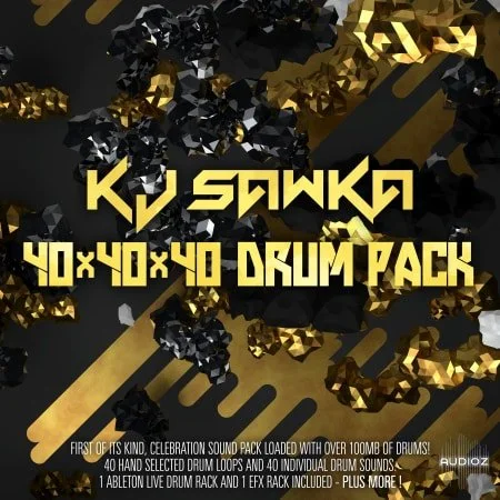 Splice KJ Sawka 40x40x40 Drum Pack MULTiFORMAT-FLARE