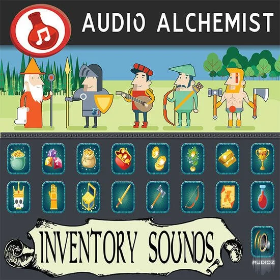Audio Alchemist Inventory Sounds WAV-DECiBEL